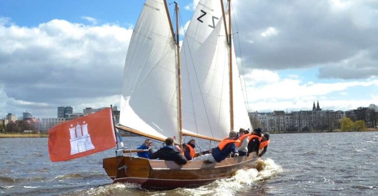 Hamburg: Alster River Cruise on a 2-Masted Sailboat - Experience Highlights
