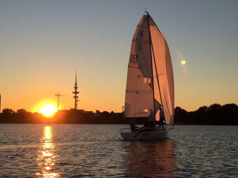 Hamburg: Alster River Sailboat Tour with Sundowner - Good To Know