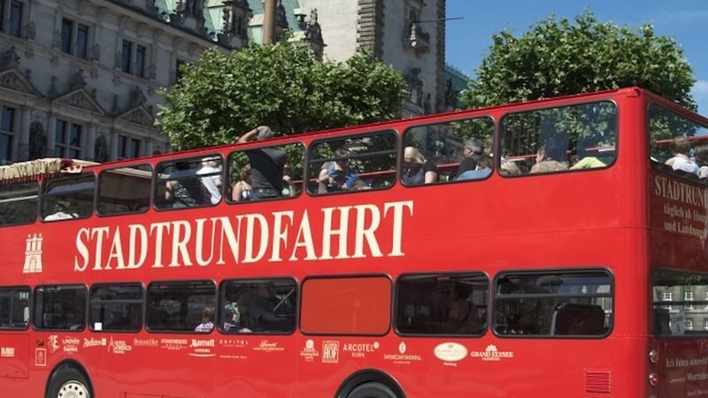 Hamburg hop-on hop-off bus by Hamburger Stadtrundfahrt - At a glance