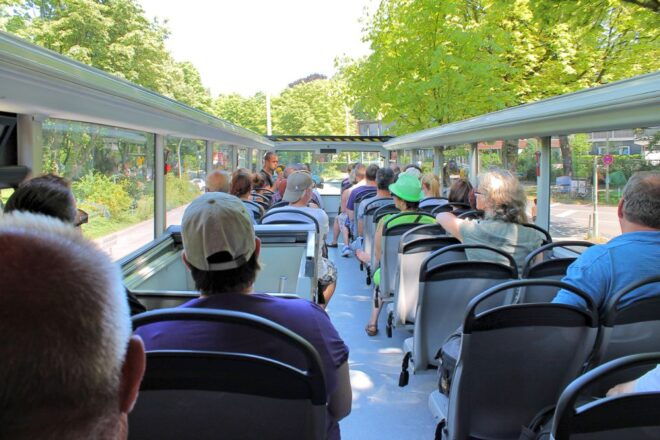 Hamburg: Hop-On Hop-Off Bus Tour Family Ticket - Tour Route and Stops