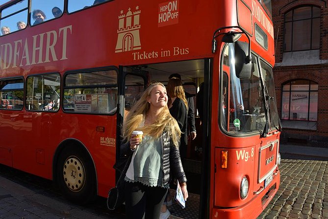Hamburg Hop-on Hop-off Sightseeing Tour on Red Double Decker Bus - Sightseeing Stops and Landmarks