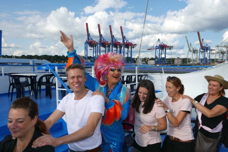 Hamburg: Party Harbor Cruise With Olivia Jones - Onboard Entertainment and Activities