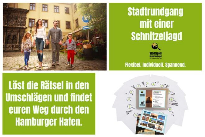 Hamburg: Scavenger Hunt Self-Guided Tour for Children - Full Description