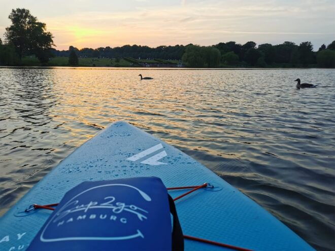 Hamburg: Stand Up Paddling - SUP Board Rental - Meeting Location and Arrival Details