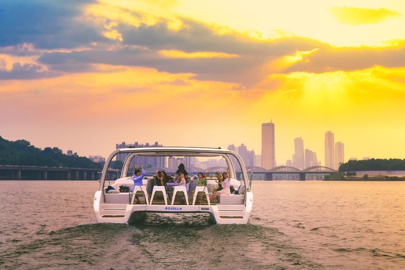 Han River Sevit Island Yacht Experience (Pets allowed) - Choosing sunset, fountain time, or city lights