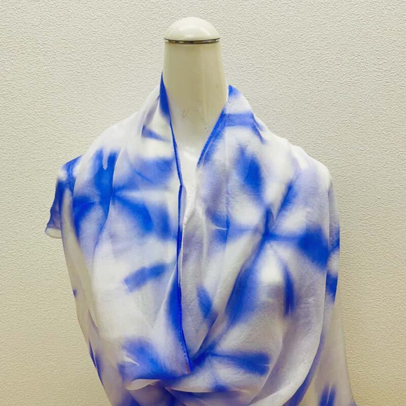 Hanakoushi Shibori Cotton Scarf Class - The Museum and Its Context