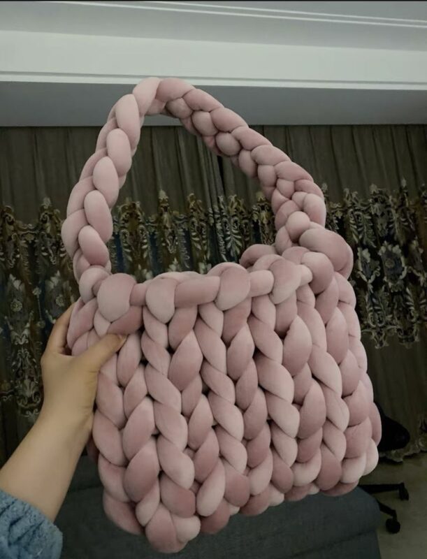 Handknit Velvet Bag Workshop in Singapore - Should you book it?