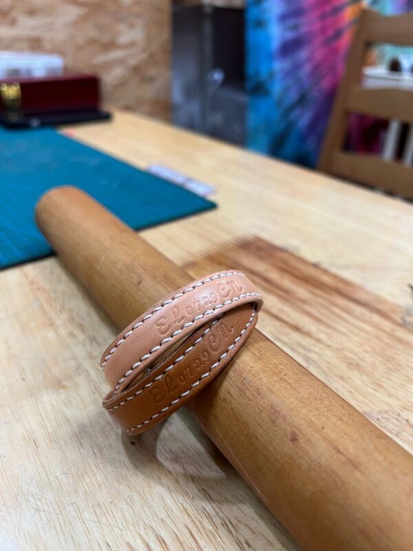Handmade Art Room - Leather Couple Bracelet Workshop | Dating Spot | Leather | Bracelets | Causeway Bay - The studio cat is part of the charm