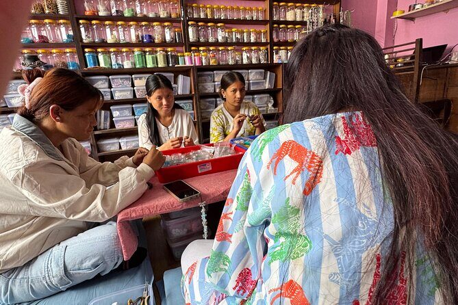 Handmade Jewellery Workshop with Nepali Women - Exploring the Details of the Workshop