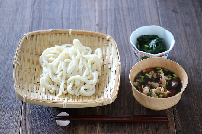 Handmade Udon and Traditional Calligraphy Class in Tokyo - Traditional Calligraphy Experience