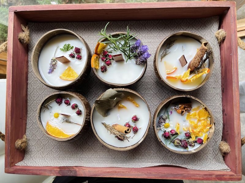Hands-On Candle Making & Herb Garden Visit by Twin Beans Farm - From aromatic plants to your own candle scent