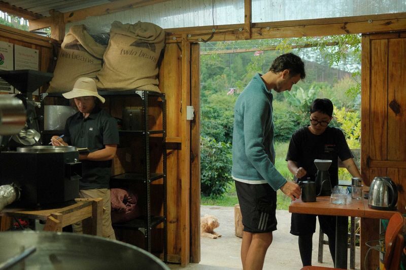 Hands-On Coffee Roasting & Tasting Experience by Twin Beans Farm - The mountain setting adds breathing room