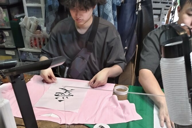 Handwriting Kanji With Ink on T-Shirt Private Art Class in Tokyo - Additional Information