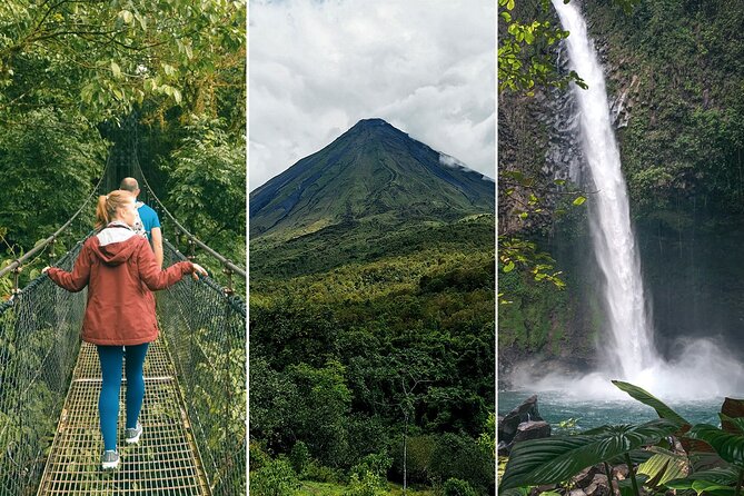 Hanging Bridges Volcano Hike La Fortuna Waterfall - Tour Details