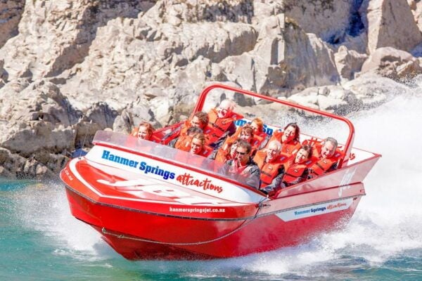 Hanmer Springs: Jet Boat, Quad Bike and Bungy Jump Combo - Convenient Pick-Up After Your Bungy Jump