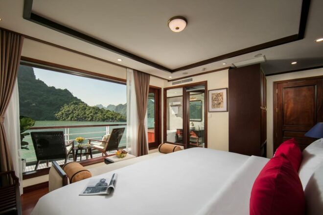 Hanoi: 2-Day Lan Ha & Halong Bay 5 Stars Cruise With Balcony - Accommodation and Amenities