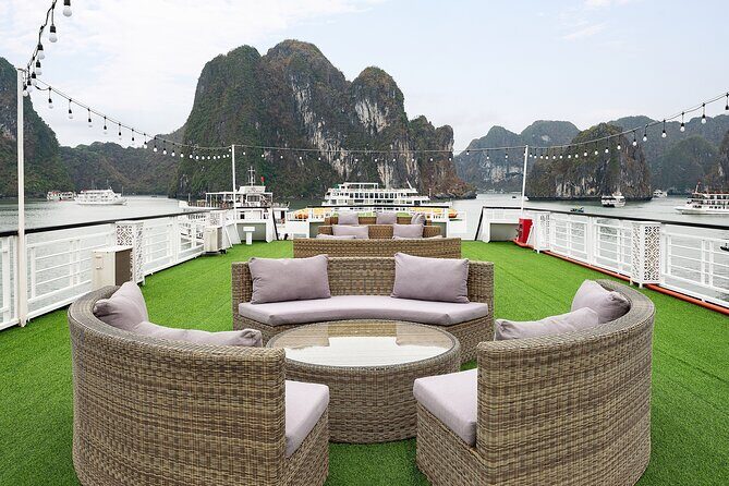 Hanoi : 2D1N Ha Long Bay Luxury Cruise with Balcony & Activities - Value for Money