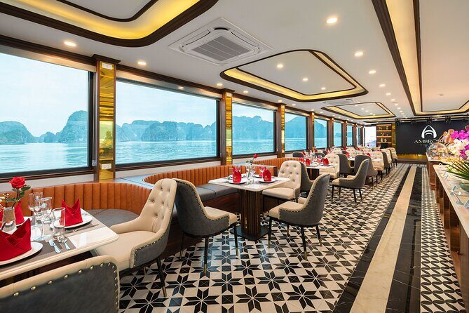 Hanoi: 5-Star Ha Long Bay Luxury Cruise with Jacuzzi & Kayak - The Sum Up