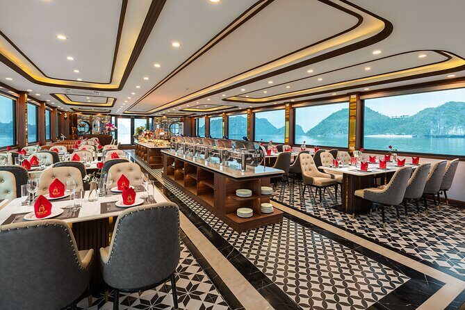 Hanoi: 5-Star Ha Long Bay Luxury Cruise with Jacuzzi & Kayak - The Sum Up