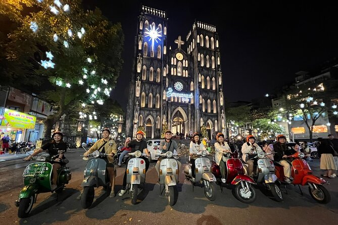 Hanoi After Dark Vespa Food Tour 4 Hrs - Vespa Ride Experience