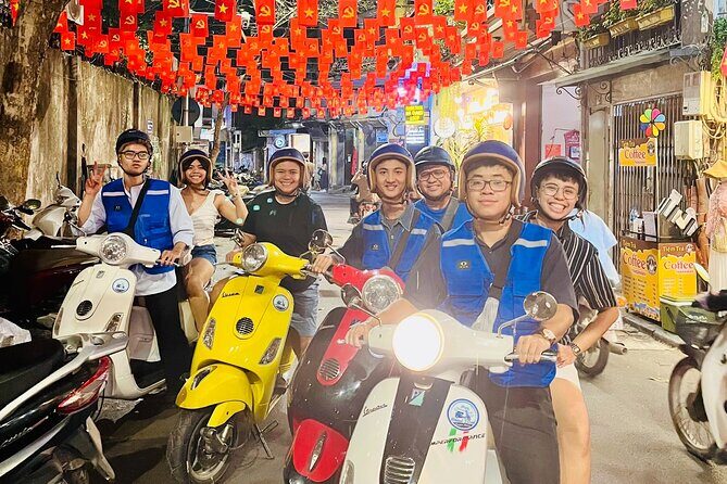 Hanoi After Dark Vespa Tour (4 hours): Street Food & Night Vibes - The Sum Up