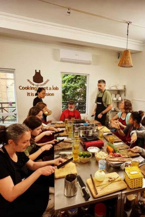 Hanoi: Apron up Cooking Private Class With Market Trip - Unique Features of the Experience