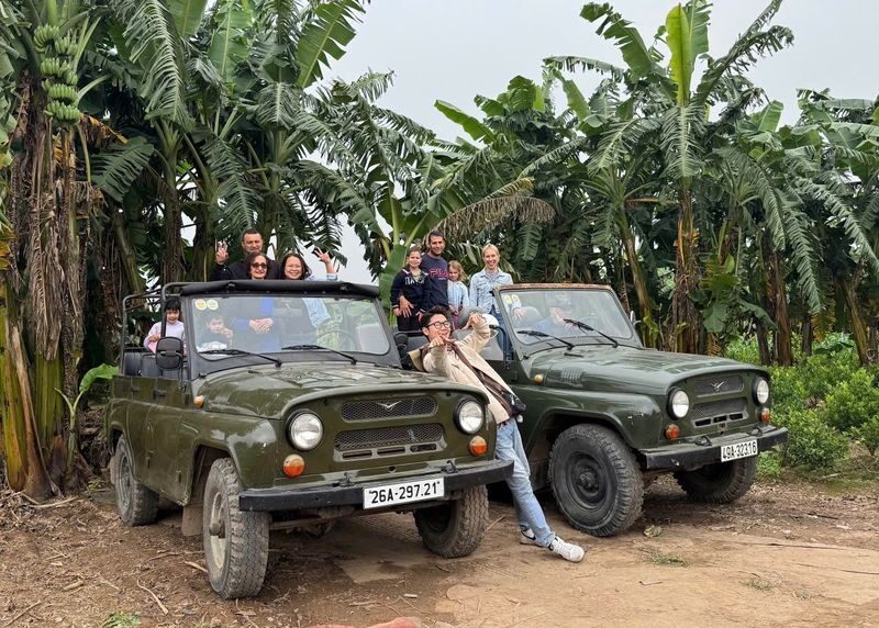 Hanoi Bac Ninh Full-Day Heritage Train Tour with Vintage Jeep - Seeing the countryside by vintage Jeep