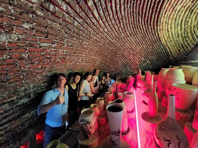 Hanoi Bat Trang Ceramic Village Half-Day Tour with Electric Motorbike - Leaving Hanoi for the pottery village