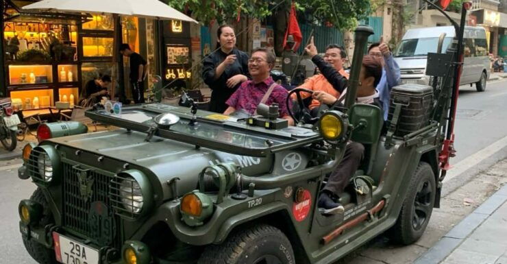 Hanoi by Night: Private City Jeep Tour and Jazz Music Club - Itinerary Highlights