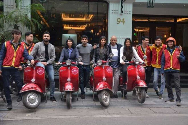 Hanoi City & Food Tour by Vespa - by Night! - Itinerary and Activities