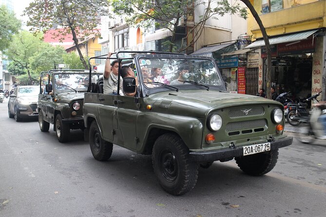 Hanoi City Jeep Tours By Vietnam Legendary Jeep - Pickup Details and Refund Policy