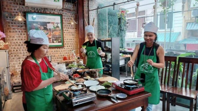 Hanoi Cooking Class With Local Market and Traditional Dishes - Special Drinks Offered