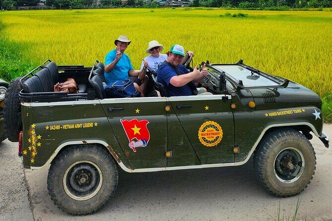 Hanoi: Discover Ninh Binhs Beauty & Culture by Jeep, Boat Trip - Transport and Group Experience