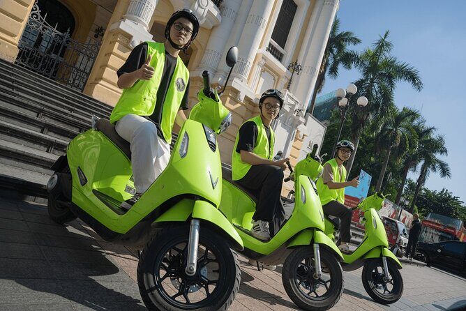 Hanoi Eco Electric Scooters Tour Explore the City the Green Way - Exploring Hanoi on Two Wheels: What to Expect