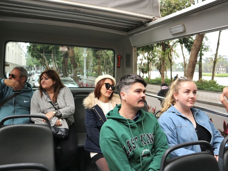Hanoi Exclusive Craft Beer Bus: Cultural Sightseeing City Tour - Banh mi, then a Gothic landmark