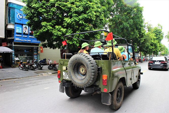 Hanoi Food Culture Sight Fun By Vietnam Legendary Army Jeep - Pick-Up and Drop-Off From Hotels in Hanois Old Quarter
