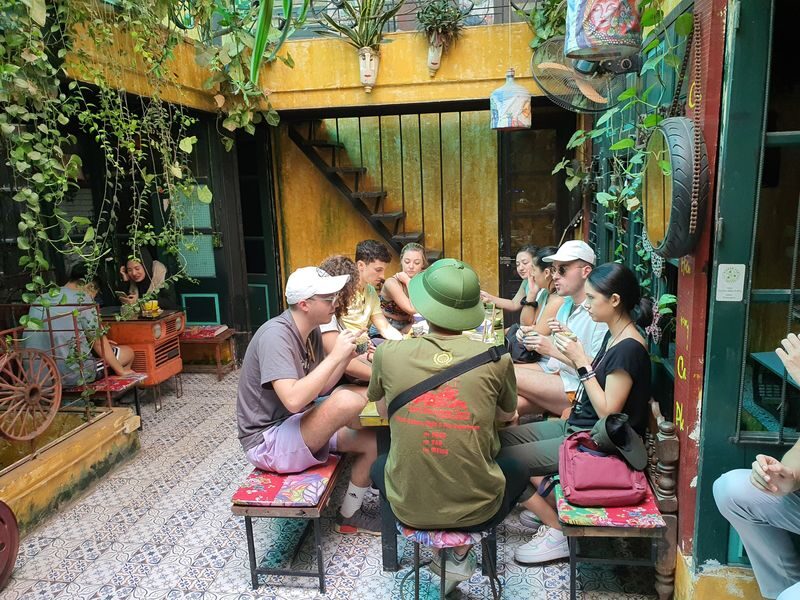 Hanoi Half-Day Motorcycle Tour With Food Tasting - Food tasting, lunch, and what the name means