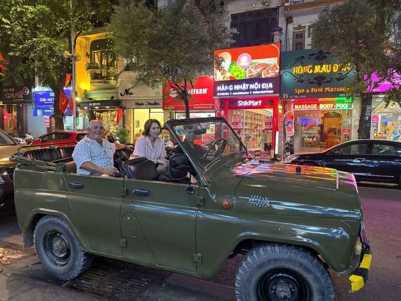 Hanoi Half-Day Street Food Tour by Vintage Jeep - Itinerary changes and the souvenir-shop concern
