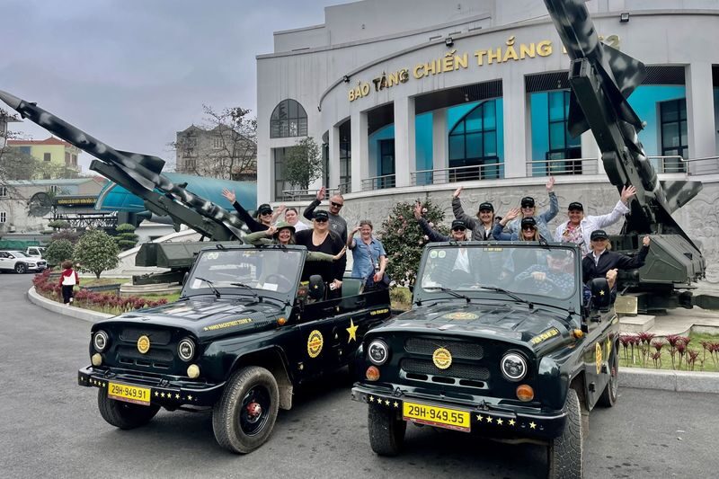 Hanoi Half Day Tour With Train Street Visit & Food by Vintage Army Jeep - Who should book this Hanoi jeep tour?