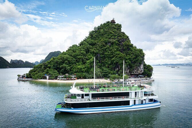 Hanoi : Halong 5 Star Cruise Explore Cave, Kayak, Party & Lunch - Sunset Party and Relaxation
