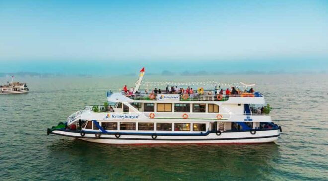 Hanoi: Halong Bay Day Tour 5 Stars Cruise With Buffet Lunch - Inclusions and Amenities