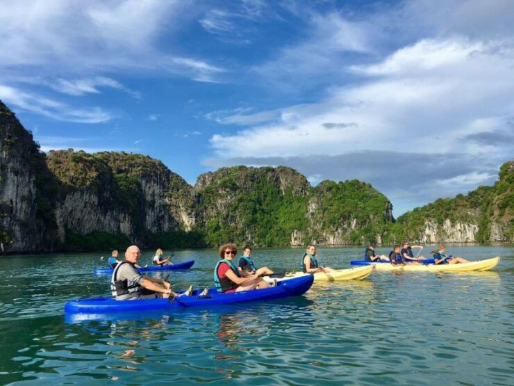 Hanoi: Halong Bay Day Trip With Lunch and Highway Transfers - Tour Duration and Guide Information
