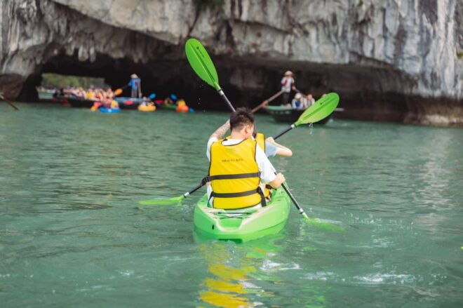Hanoi: Halong Bay Day Trip With Sunset Party - Transportation Options