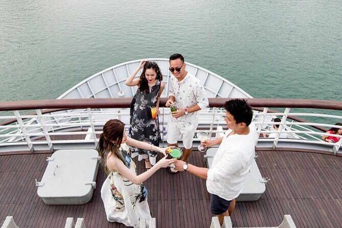 Hanoi : Halong Bay Luxury Cruise with Swim, Kayak, Caves & Party - FAQ