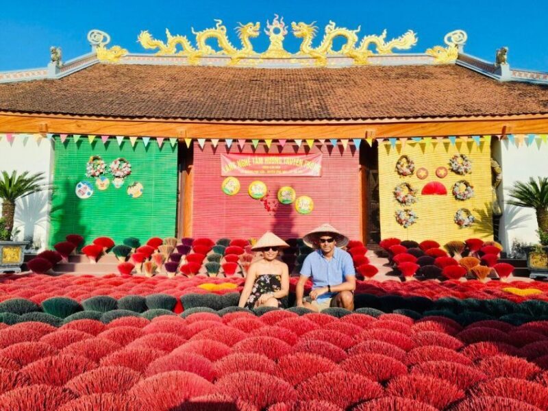 Hanoi: Incense, Hat Villages & Ninh Binh, Trang An Tour - Authentic Local Encounters and Cultural Insights