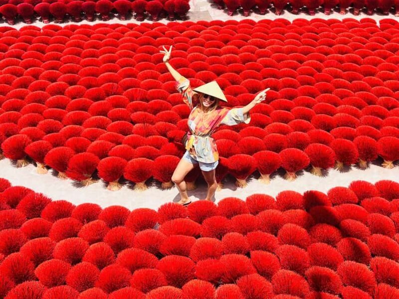 Hanoi: Incense Village, Hat-Making & Lacquer Artisan Tour - Quang Phu Cau Incense Village