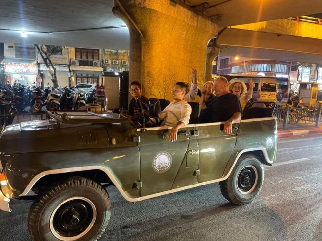 Hanoi Jeep By Night Street Food, Backstreet+ Train Street - Unique Experience Highlights
