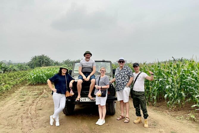 Hanoi Jeep Countryside Red River, Villages - See Rice Paddies - What to Expect from the Hanoi Jeep Countryside Tour