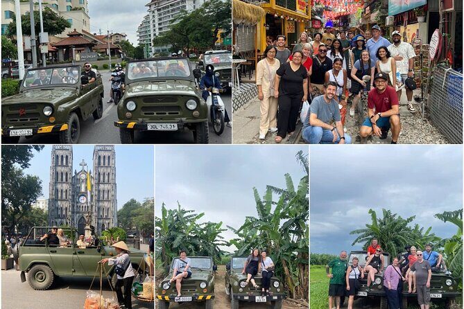 Hanoi Jeep Tour: City Highlights, Train St & Hidden Gems - The Charm of Vintage Transportation