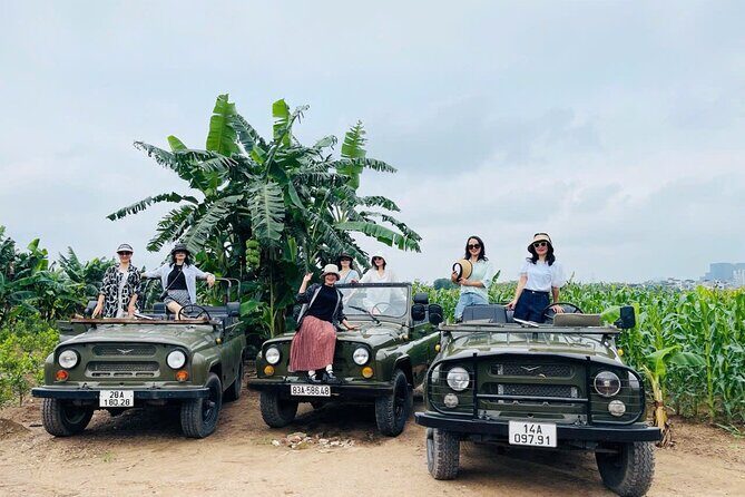 Hanoi Jeep Tours All-Inclusive Hidden Gems & Local Life - Transportation and Group Size